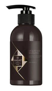 Шампунь для сяйва та блиску волосся "Рідкий Шовк" 250 мл Hadat 7298014870174 фото