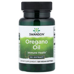 Олія орегано 150 мг 120 капсул Swanson 087614110165 фото