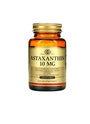Астаксантин 10 мг | 30 кап Solgar 033984362048 фото