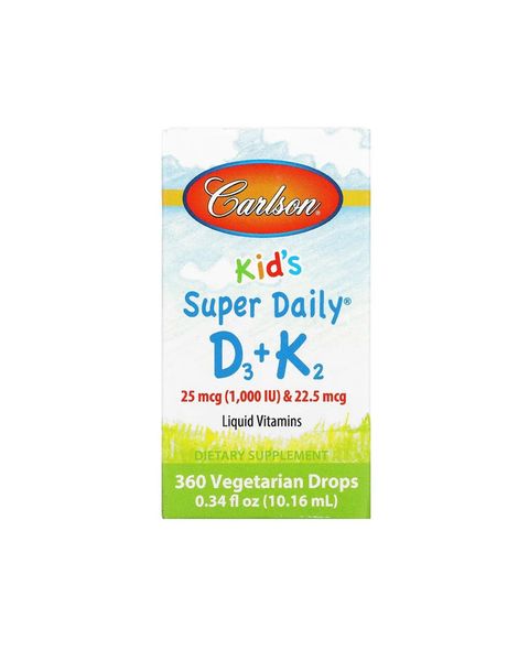 Витамин D3 + K2 для детей  | 10,16 мл Carlson Labs  088395105302 фото