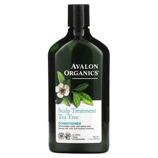 Кондиціонер для волосся чайне дерево 312 мл Avalon Organics 654749351673 фото
