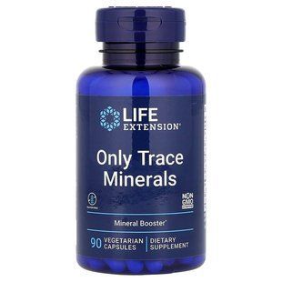 Мікроелементи Only Trace Minerals 90 вег капсул Life Extension 737870132899 фото