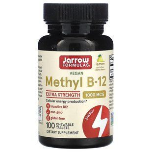 Вітамін В12 метил 1000 мкг 100 пастилок Jarrow Formulas 790011180012 фото