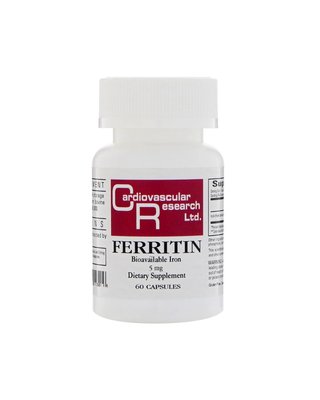 Феритин 5 мг | 60 кап Cardiovascular Research 20200492 696859034916 фото