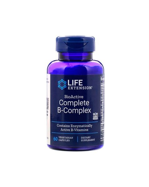 Комплекс витаминов B | 60 кап Life Extension 737870194569 фото