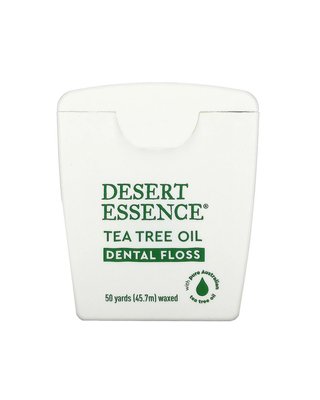 Зубна нитка з олією чайного дерева 45,7 м Desert Essence 20201257 718334220246 фото