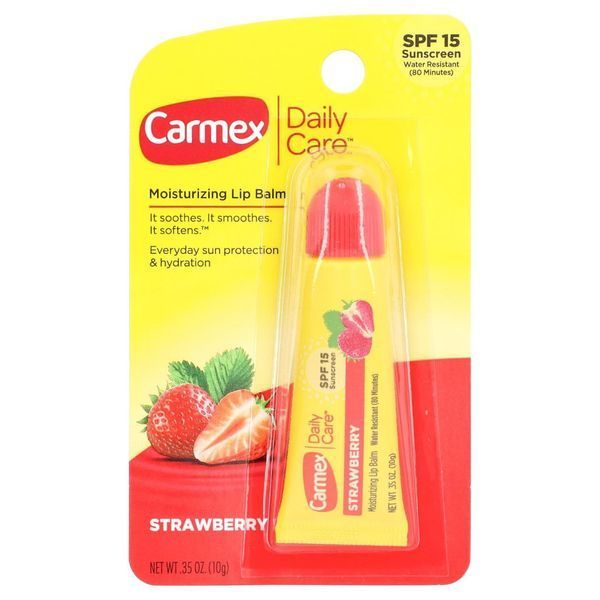 Бальзам для губ клубника SPF 15 | 10 г Carmex 083078010188 фото