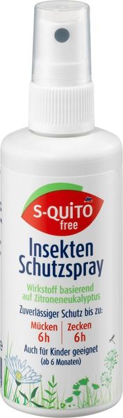 Спрей-репелент для захисту від комах 50 мл S-quito  4058172780134 фото