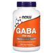 Гамма-аміномасляна кислота (GABA) 750 мг | 200 кап Now Foods 733739001290 фото 1