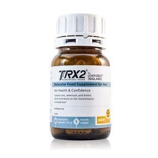 Молекулярний комплекс проти випадіння волосся та бороди 90 капсул Oxford Biolabs TRX2 5060251250079 фото