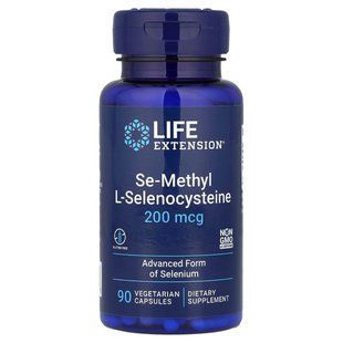 Селен Se-метил-L-селеноцистеїн 200 мкг 90 капсул Life Extension 737870187998 фото
