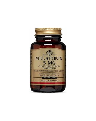 Мелатонін 5 мг 60 таб Solgar 20202435 033984019362 фото