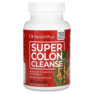 Поддержка толстой кишки 530 мг | 120 кап Health Plus 083502087649 фото