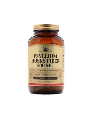 Псиллиум (подорожник) 500 мг | 200 кап Solgar 033984023154 фото