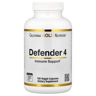 Імунний комплекс ( вітамін C, D, цинк і селен) 180 капсул California Gold Nutrition 898220025466 фото
