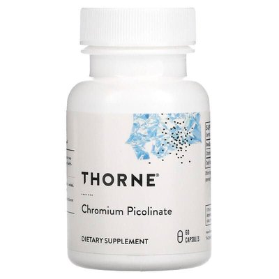 Хром пиколинат | 60 кап Thorne Research 20202747 693749255024 фото