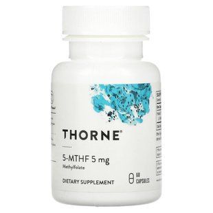Метилфолат 5-MTHF 5 мг | 60 кап Thorne Research  693749132011 фото