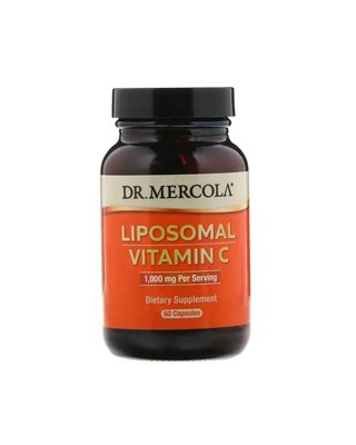 Ліпосомальний вітамін С 1000 мг 60 кап Dr. Mercola 813006014991 фото